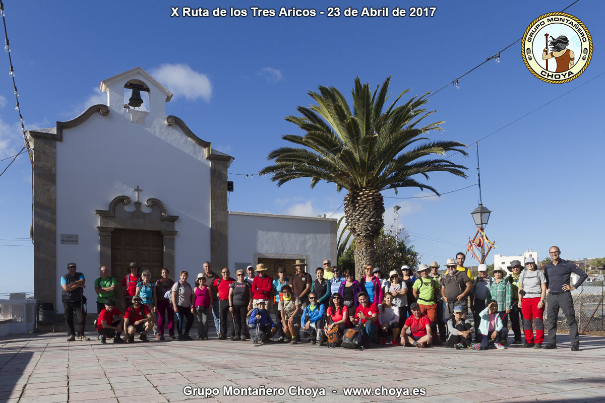 Ruta de Los Tres Aricos - Ermita de la Cruz - Arico El Viejo