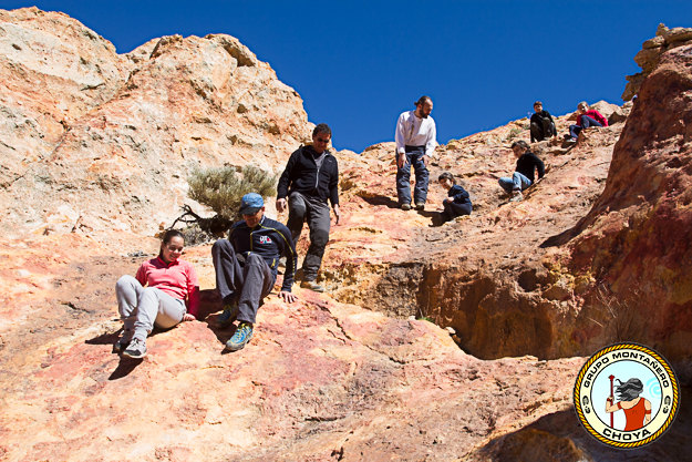 Iniciación a la escalada para niños - Las Cañadas de El Teide