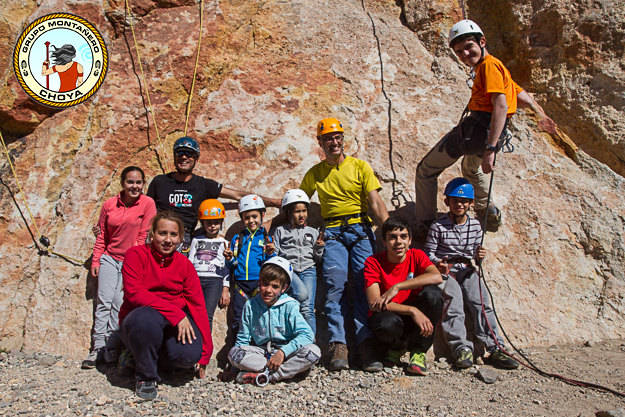 Iniciación a la escalada para niños - Las Cañadas de El Teide