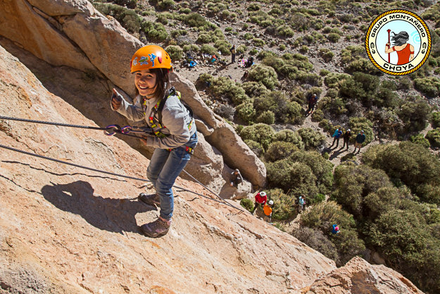 Iniciación a la escalada para niños - Las Cañadas de El Teide