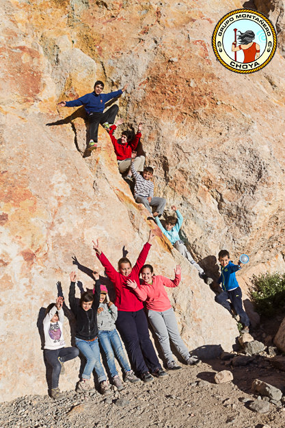 Iniciación a la escalada para niños - Las Cañadas de El Teide