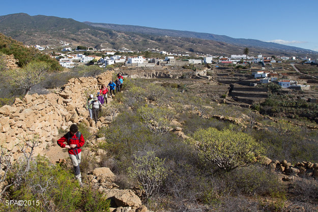 Ruta de Los Tres Aricos - Camino de Marzagán