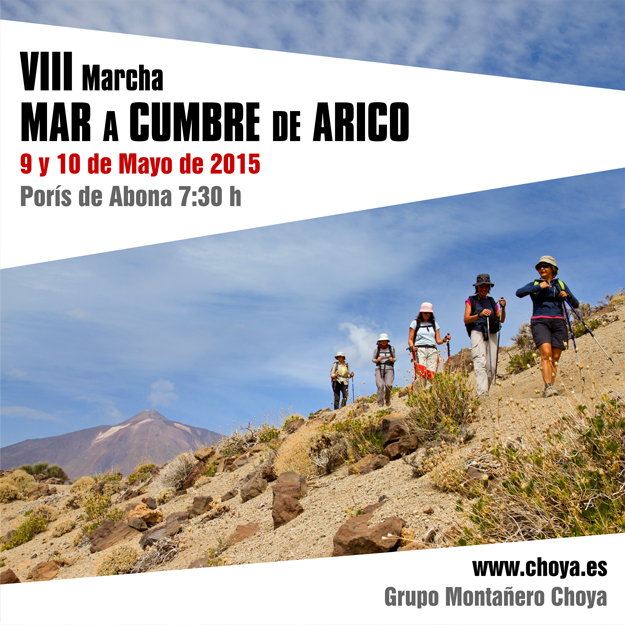 VIII Marcha Mar a Cumbre de Arico - 2014 - Grupo Montañero Choya