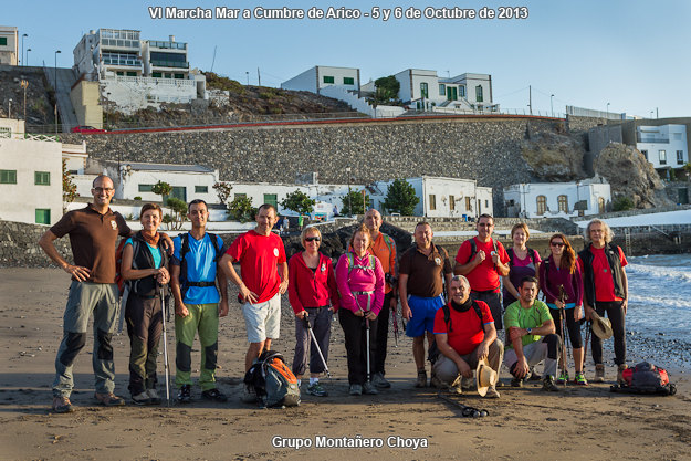 VI Marcha Mar a Cumbre de Arico 2013 - Grupo Montañero Choya