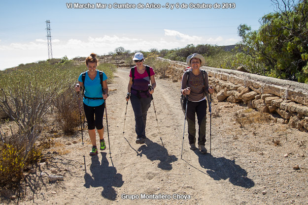 VI Marcha Mar a Cumbre de Arico 2013 - Grupo Montañero Choya