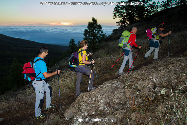 VI Marcha Mar a Cumbre de Arico 2013 - Grupo Montañero Choya