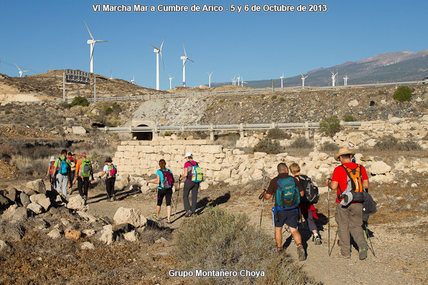 VI Marcha Mar a Cumbre de Arico 2013 - Grupo Montañero Choya