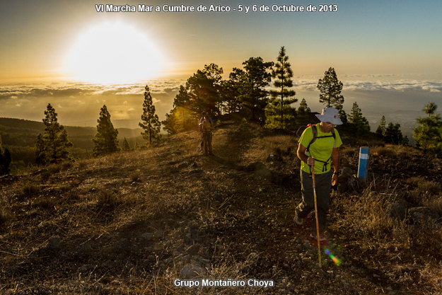 VI Marcha Mar a Cumbre de Arico 2013 - Grupo Montañero Choya