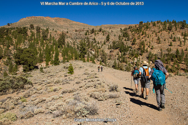 VI Marcha Mar a Cumbre de Arico 2013 - Grupo Montañero Choya