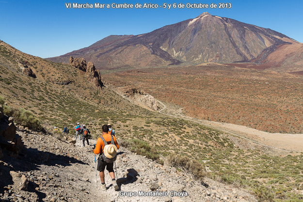 VI Marcha Mar a Cumbre de Arico 2013 - Grupo Montañero Choya