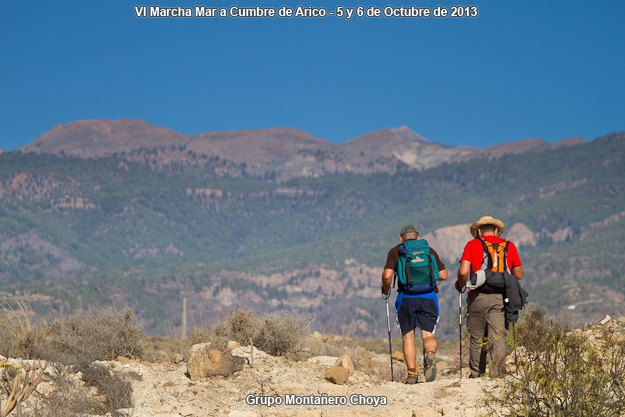 VI Marcha Mar a Cumbre de Arico 2013 - Grupo Montañero Choya