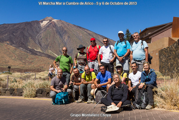 VI Marcha Mar a Cumbre de Arico 2013 - Grupo Montañero Choya