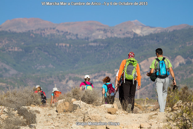 VI Marcha Mar a Cumbre de Arico 2013 - Grupo Montañero Choya