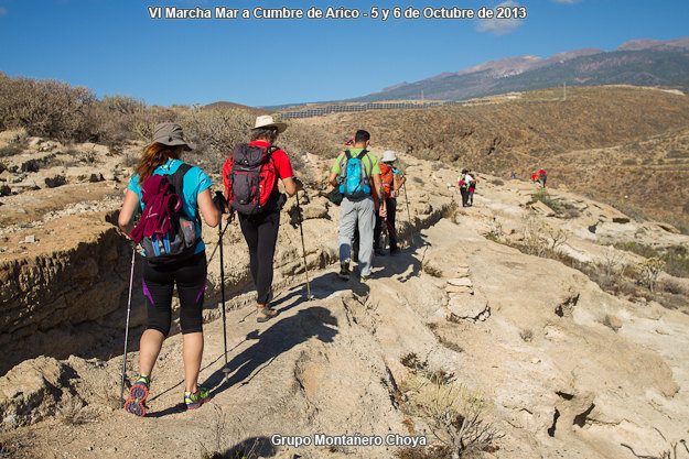 VI Marcha Mar a Cumbre de Arico 2013 - Grupo Montañero Choya