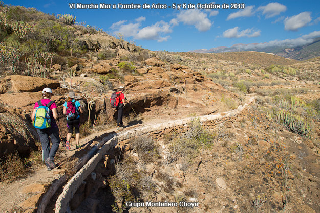 VI Marcha Mar a Cumbre de Arico 2013 - Grupo Montañero Choya