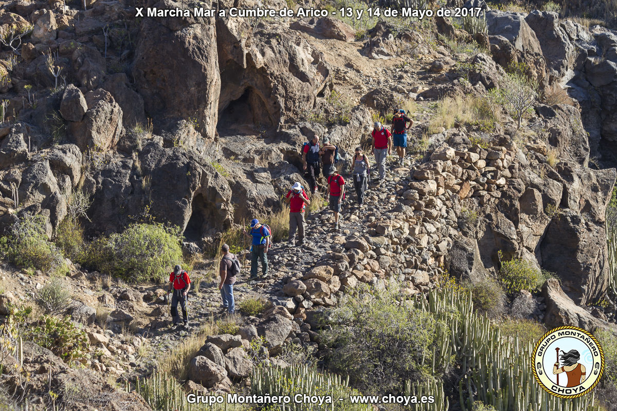 Barranco de los Caballos, Fuente de Tajo - Senderos de de Arico, Tenerife