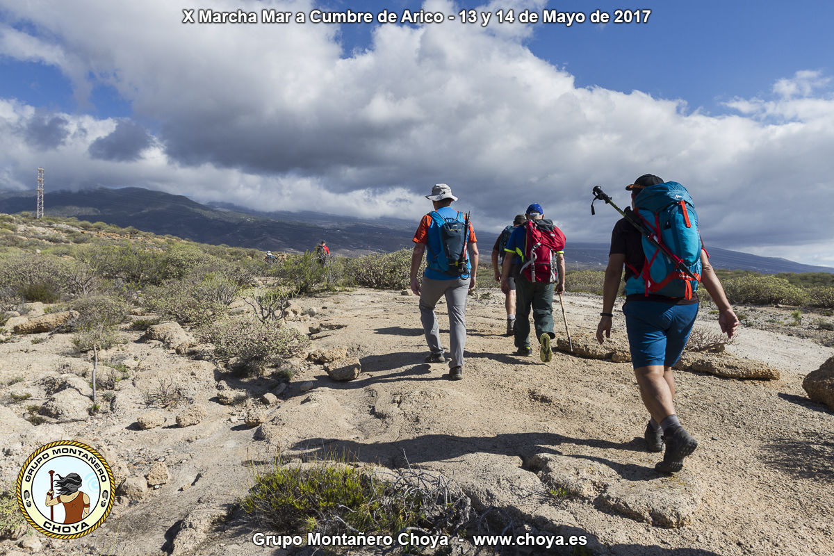 De camino a Arico Nuevo - Senderos de de Arico, Tenerife