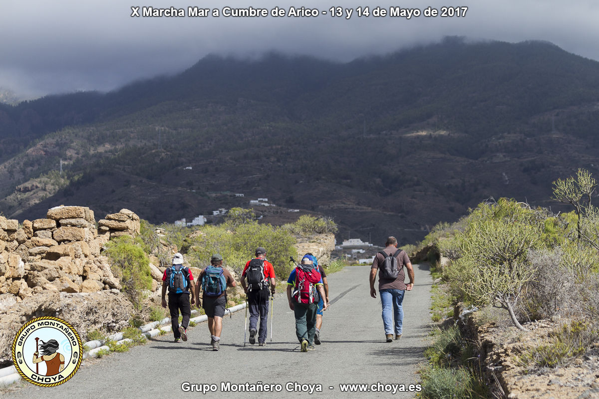 Llegada a Arico Nuevo - Senderos de de Arico, Tenerife