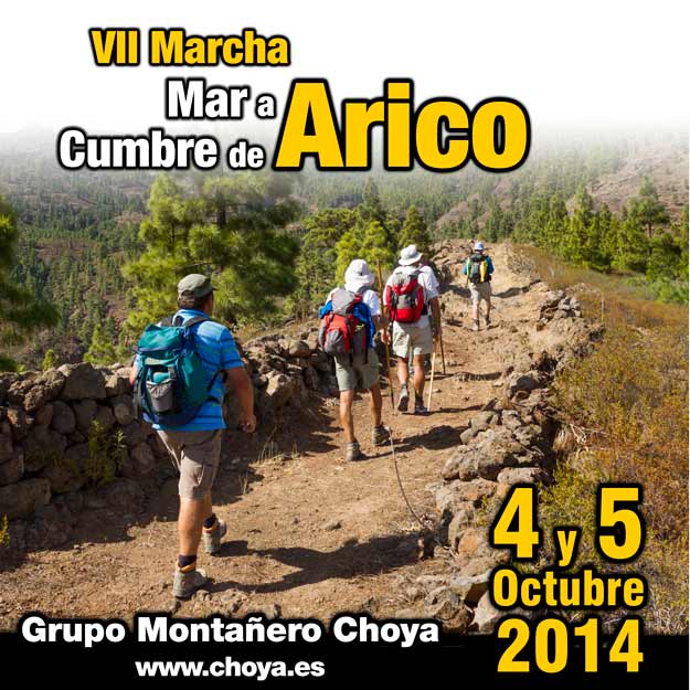 VII Marcha Mar a Cumbre de Arico - 2014 - Grupo Montañero Choya