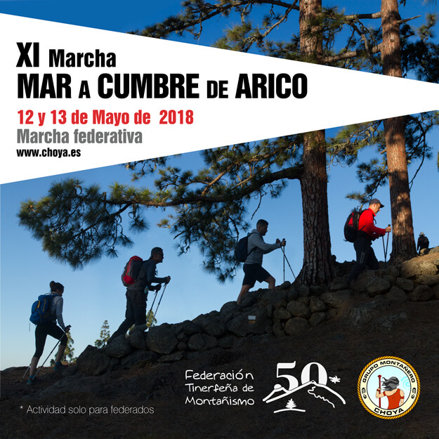 XI Edición de la Marcha Mar a Cumbre de Arico - Grupo Montañero Choya